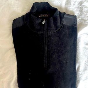 Michael Kors Men’s Size Large Zipper Sweater 100%Cotton